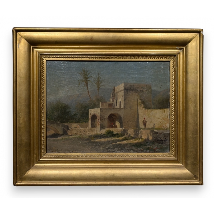 Tableau orientaliste signé BENISSON