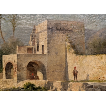 Tableau orientaliste signé BENISSON