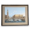 Gravure aquarellée Palazzo Ducale