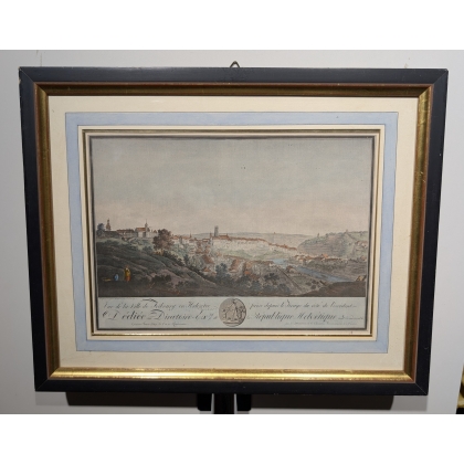 A pair of copies of engravings by CURTY