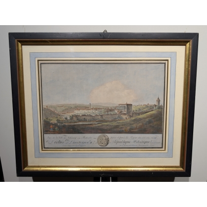 A pair of copies of engravings by CURTY