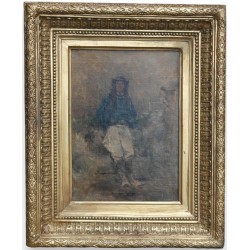 Tableau signé ADOLPHE LELEUX.