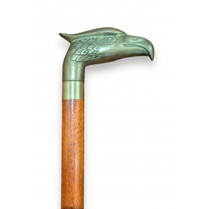 Collapsible walking stick with ‘Aigle’ handle