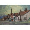 Painting entitled ‘Village’ by HOEFSLOOT