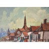 Painting entitled ‘Village’ by HOEFSLOOT
