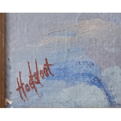 Painting entitled ‘Village’ by HOEFSLOOT