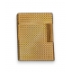 Briquet plaqué or à décor guilloché DUPONT