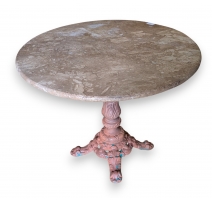 Table de bistro, pied par GILLET