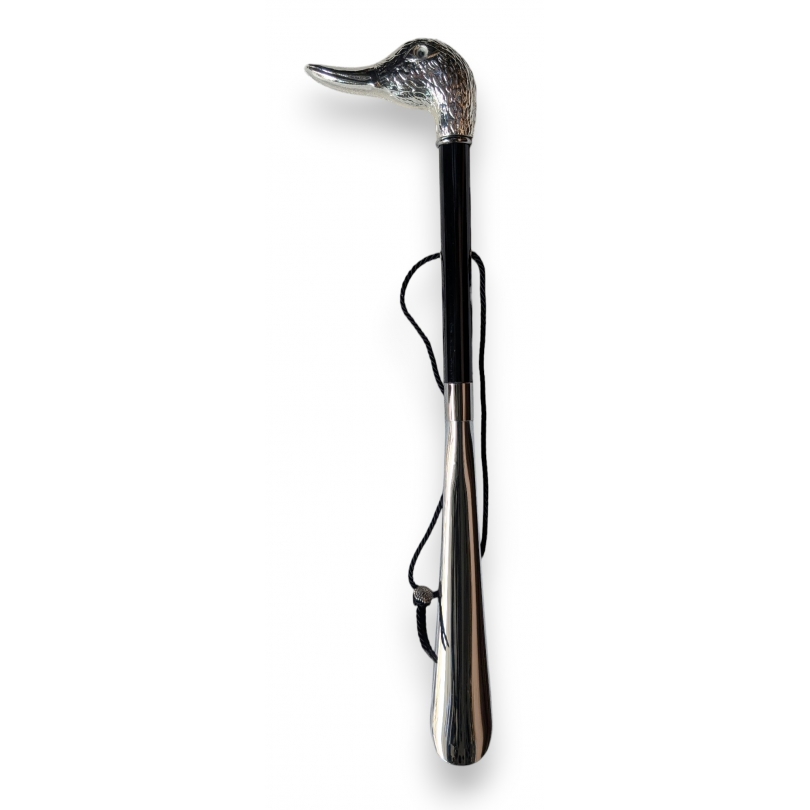 Silver-coloured ‘Duck’ shoehorn at Moinat SA – Antiques and home décor