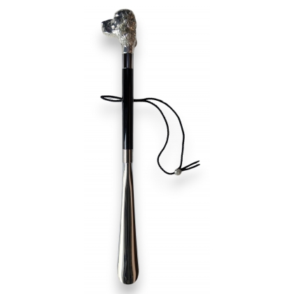 Silver-coloured ‘Cocker’ shoehorn at Moinat SA – Antiques and home décor