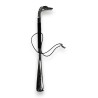 ‘Levrette’ silver-coloured shoehorn