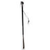 Long ‘Horse’s Head’ shoehorn, silver-plated