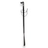 Long "Fido the Dog" shoehorn, silver-coloured