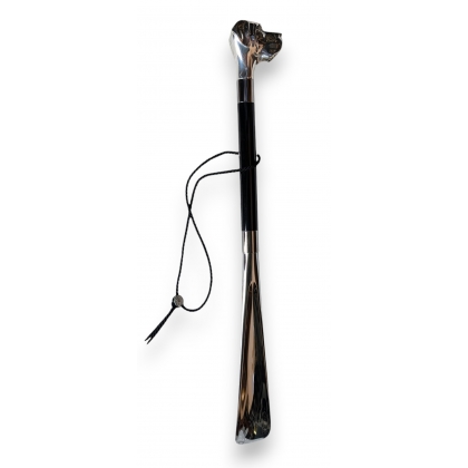 Silver-coloured "Labrador" shoehorn at Moinat SA – Antiques and home décor