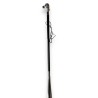 Long "Cocker Spaniel" shoehorn, silver-coloured