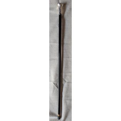 Sword-style walking stick with a silver Scudo pommel
