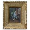 Tableau \"Acquisition normale\" signé GRISON