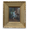 Tableau "Acquisition normale" signé GRISON