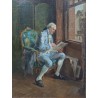 Tableau \"Acquisition normale\" signé GRISON