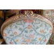 Suite de 6 fauteuils Louis XV dorés