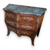 Commode Louis XV en bois de rose