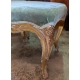 Paire de tabourets Louis XV dorés