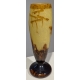 Vase Lézard et Libellules signé Le Verre Français