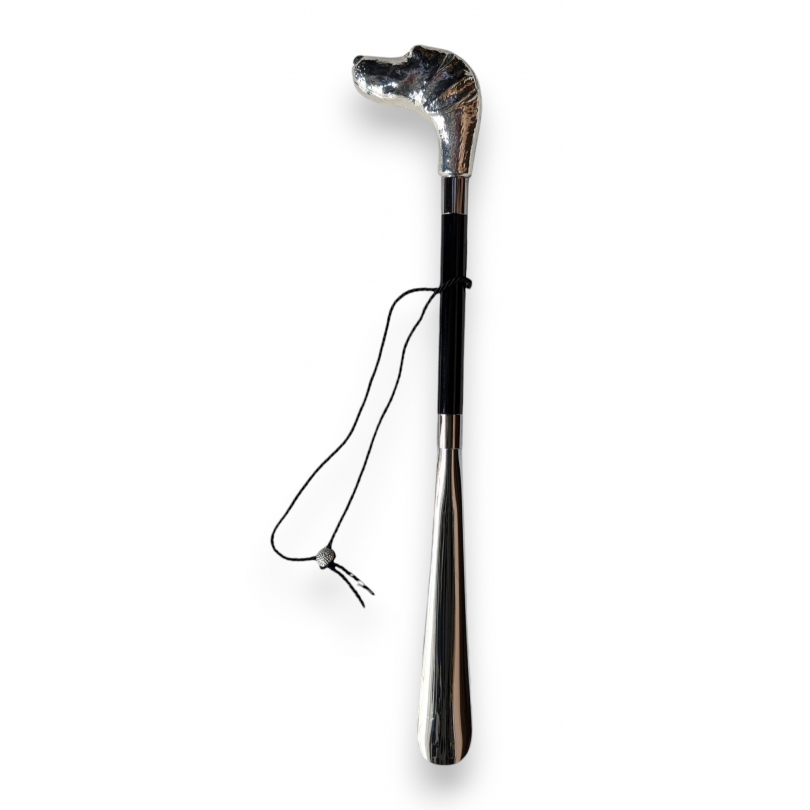 Chausse-pied "Pointer" argenté