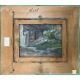 Tableau "Etang de Sierre" signé FRANZONI