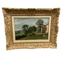 Tableau "Cabié" signé HARPIGNIES