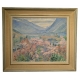 Tableau "Sierre" signé Maurice MATHEY