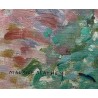 Tableau \"Sierre\" signé Maurice MATHEY