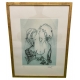 Lithographie "Couple" signée ARCHIGUILLE