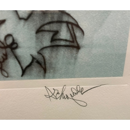 Lithographie "Couple" signée ARCHIGUILLE