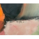 Tableau "Abstrait" signé M. GALLI 71