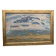Pastel " Le Corbetschgrat" signé Maurice MATHEY