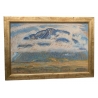 Pastel " Le Corbetschgrat" signé Maurice MATHEY