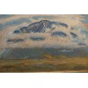 Pastel " Le Corbetschgrat" signé Maurice MATHEY