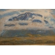 Pastel " Le Corbetschgrat" signé Maurice MATHEY