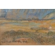 Pastel " Le Corbetschgrat" signé Maurice MATHEY