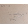 Pastel " Le Corbetschgrat" signé Maurice MATHEY