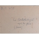Pastel " Le Corbetschgrat" signé Maurice MATHEY