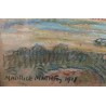 Pastel " Le Corbetschgrat" signé Maurice MATHEY