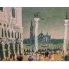 Pastel "Venezia" signé H. Rob. PIPPAL