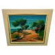 Tableau "Paysage méditerranéen"