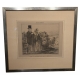 Gravure "Emotions champètres" par DAUMIER