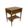 Directoire-style bedside table in cherry wood from  Moinat SA  - Antiques and home décor