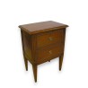 Directoire-style bedside table in cherry wood at  Moinat SA  - Antiques and home décor