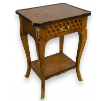 Bedside rosewood inlaid
