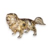 Pekinois en bronze anciennement doré